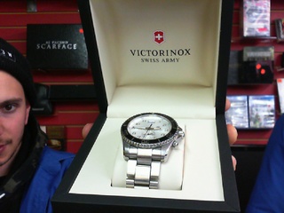 Montre argent swiss