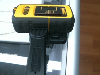 Laser line detector