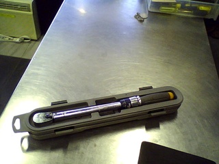 Torque wrench dans case