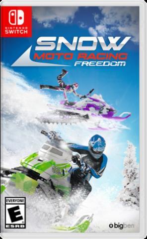 Snow moto racing freedom