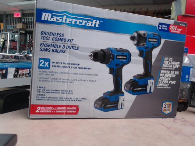 Drill kit mastercraft neuf