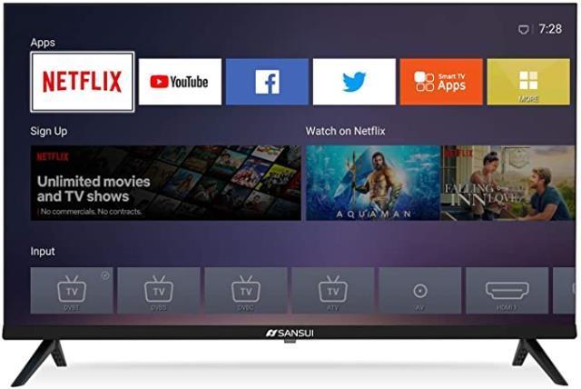 Tv sansui smart netflix