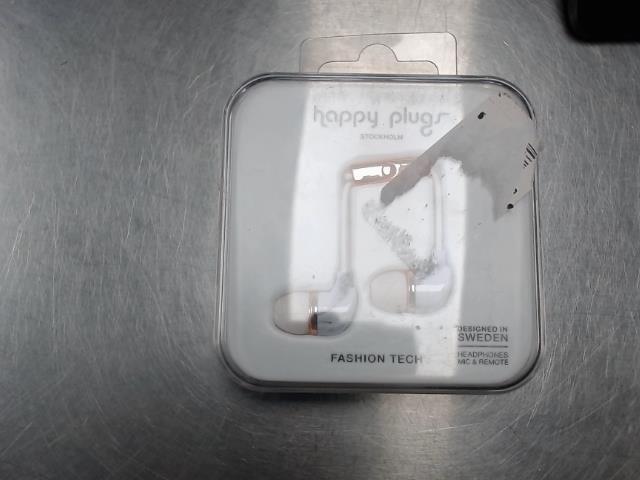 White marble ear buds