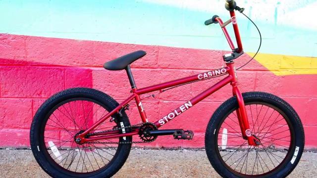 Bmx rouge 1ped